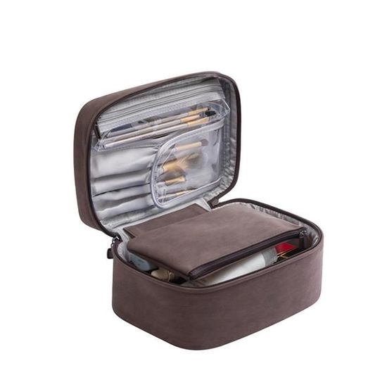 Trousse De Toilette De Voyage étanche - Organisateur Multi-compartiments Pour Maquillage Et Cosmétiques