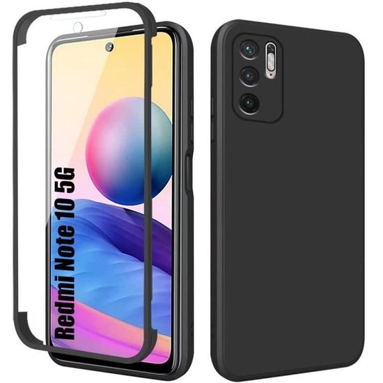 Coque pour Xiaomi Redmi Note 10 5G - Housse Etui 360 Silicone