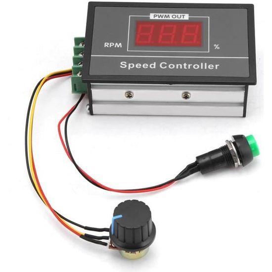 régulateur moteur variateur réglable 12V/24V/36V/60V 8 a I7K2 