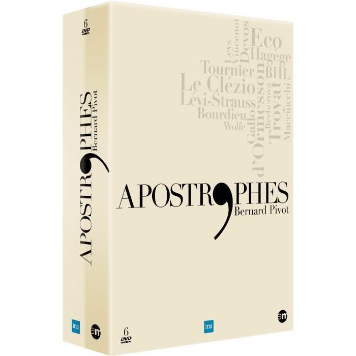 Documentaire MONTPARNASSE Apostrophes ; Bernard Pivot DVD Standard Tous publics