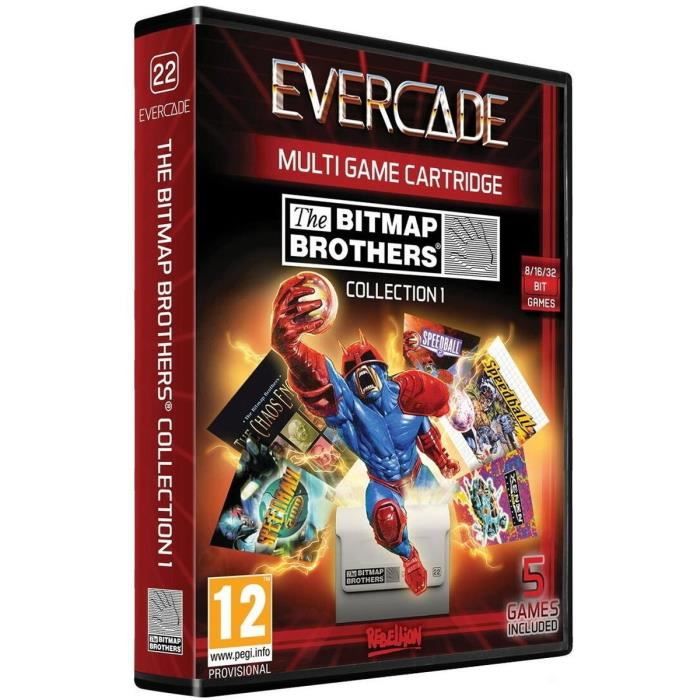 Evercade The Bitmap Brothers Collection 1 - Cartouche Evercade N°22