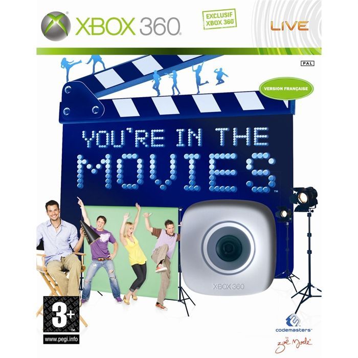 Microsoft Caméra Officielle Xbox 360 + You'Re In The Movies