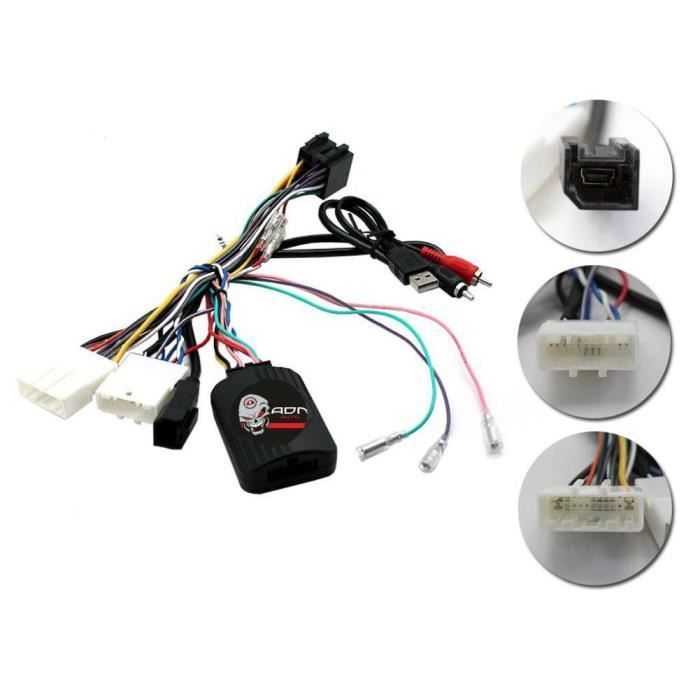 Interface Commande au volant NS11 compatible Nissan ap14 Centrale seule