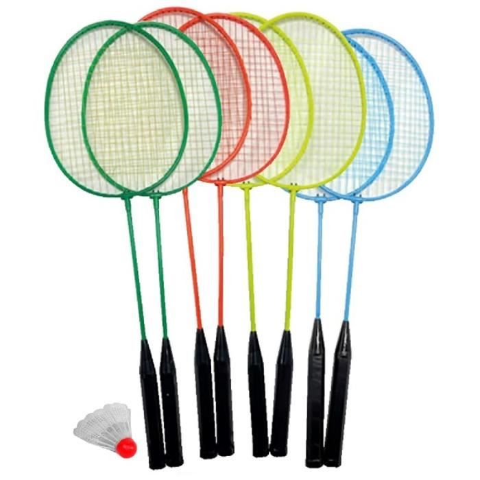 SET DE BADMINTON AVEC 2 RAQUETTES ET 1 VOLANT ULYSPORT