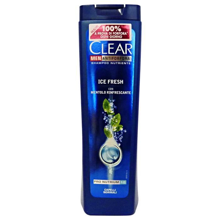CLEAR Shampoo Ice frais Tous 250 Ml. - Shampooing