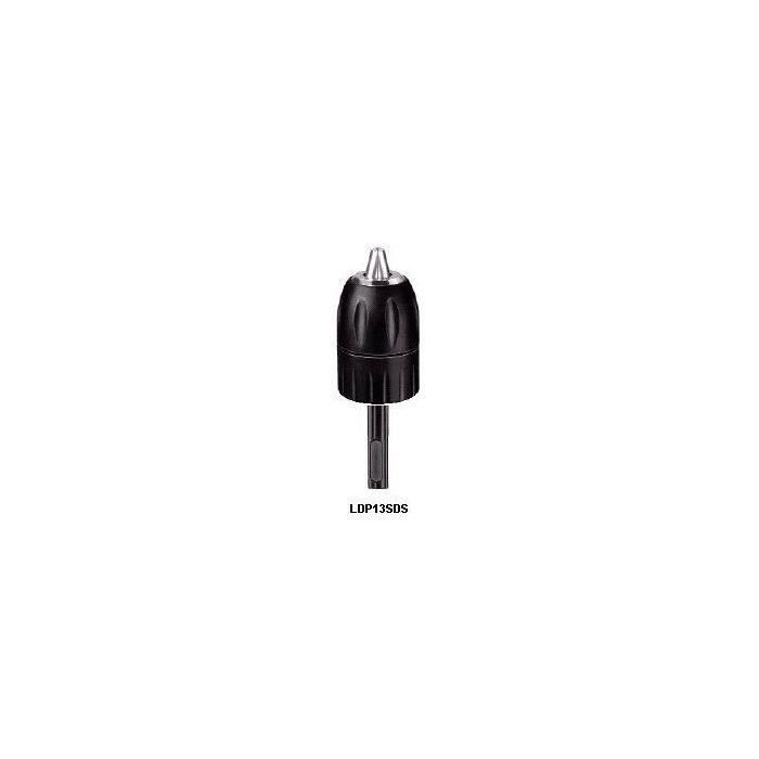 Mandrin sans clé 13mm avec adaptateur SDS à monter sur les perforateurs SDS permettant l'utilisation de forets classiques