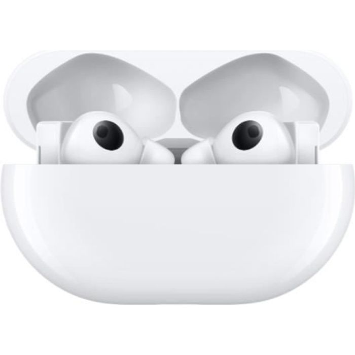 HUAWEI FreeBuds Pro Blanc Bluetooth sans Fil Écouteurs Bluetooth True Wireless avec Réduction de Bruit Active