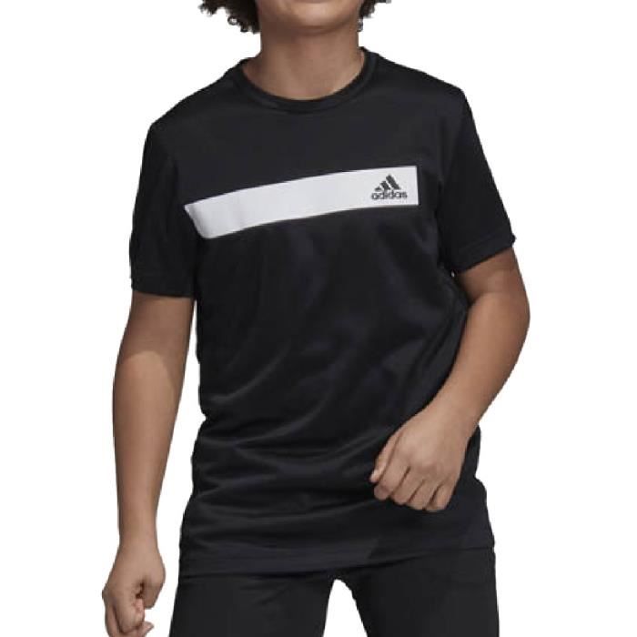 Maillot de Sport Noir Garçon Adidas TR Cool