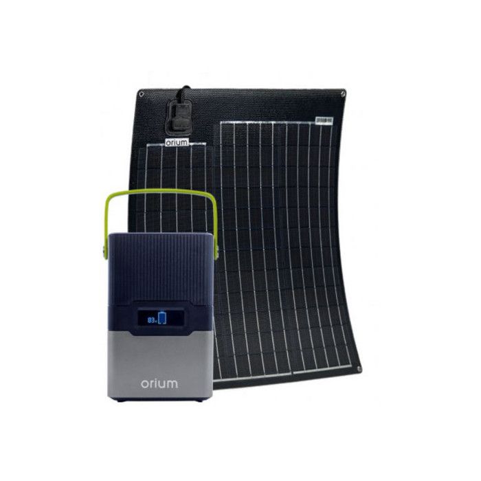ORIUM - Pack station d'énergie IZYWATT 250Wh + panneau 50w