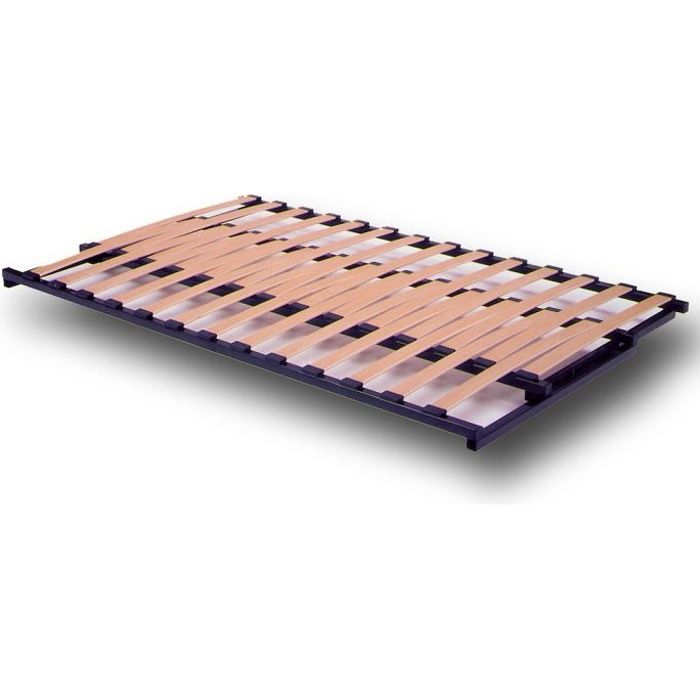 Sommier cadre extensible 27 lattes 84 Ã 156 x …