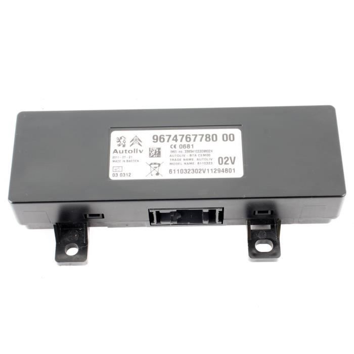Bluetooth Module de Contrôle ECU Citroen Berlingo III C3 II C4 II C5 III DS3 DS4 DS5 Peugeot 207 208 508 Partner III RCZ 9674767780