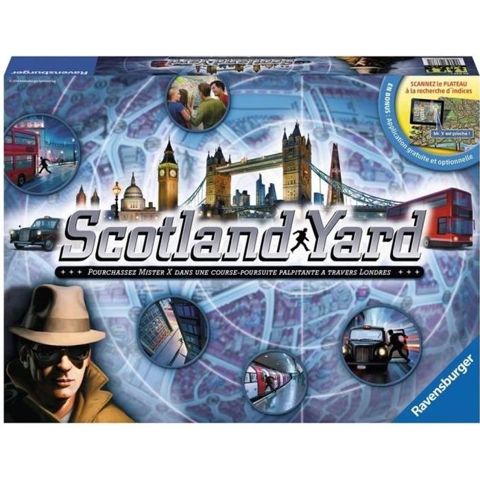 RAVENSBURGER Jeux de Société Scotland Yard