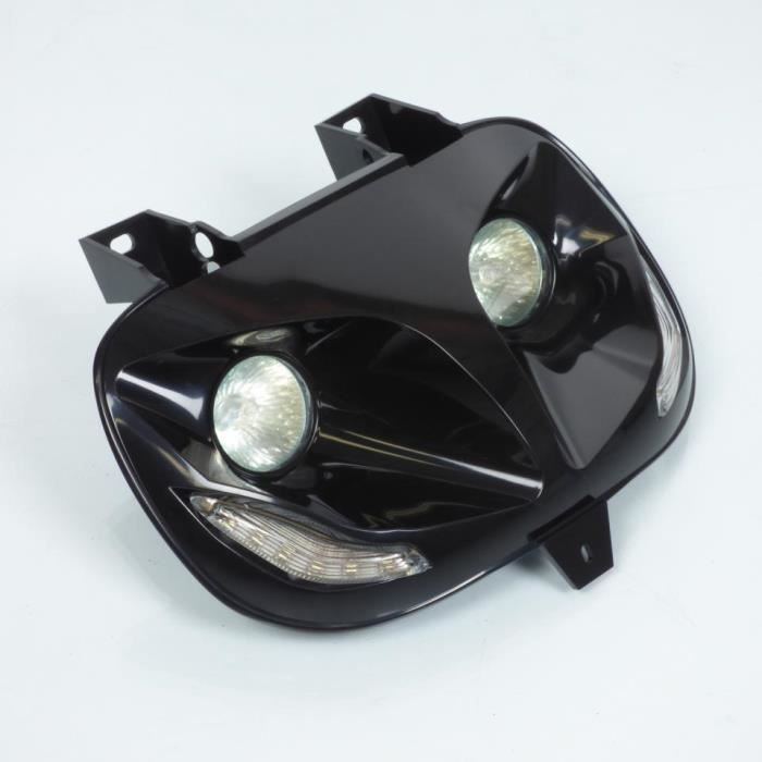 Double optique avant Replay avec LED scooter MBK 50 Booster Spirit 1999 à 2003