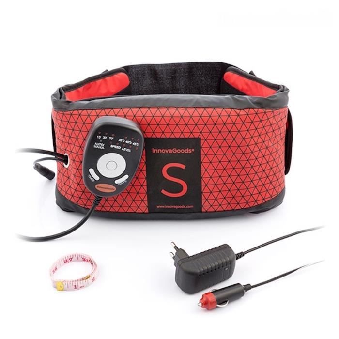 TSC - Ceinture Vibrante effet Sauna Abdo Belt Sauna Ceinture Chauffante