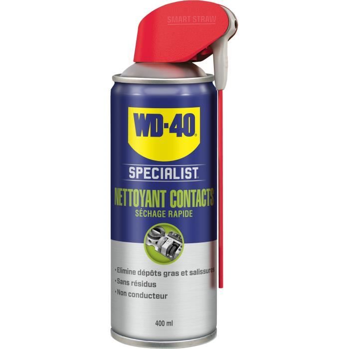 Nettoyant contact séchage rapide aérosol 400 ml - WD-40 SPECIALIST - 33368