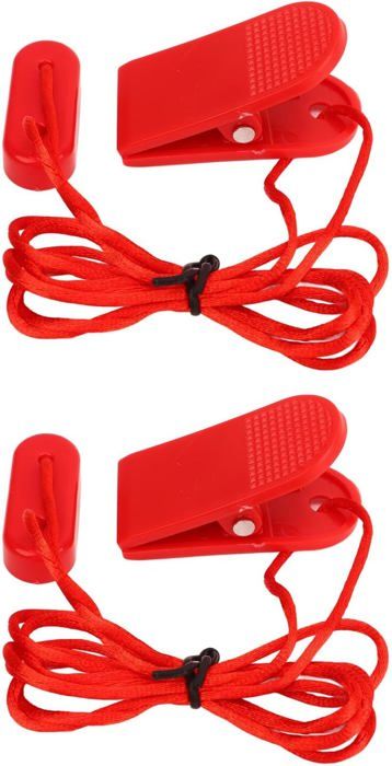 Clé De Sécurité Magnétique Pour Tapis De Course - Arrêt D'urgence, Compatibilité Universelle - Matériau ABS, Longueur ~105 Cm