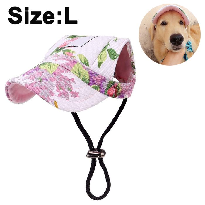 Meilleurs prix pour Casquette de baseball pour animaux, avec trous pour oreilles, chapeau de sport adapté aux chiens et chats pour un look tendance