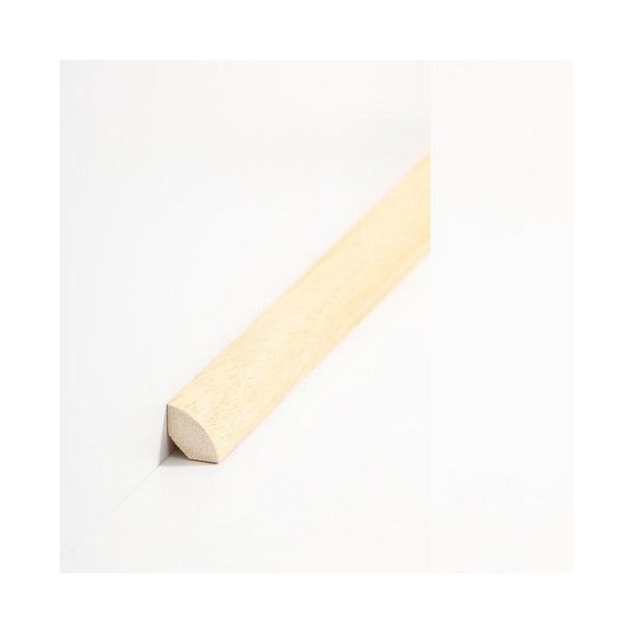 Quart de rond en bois massif 18 x 18 x 2000 mm Plinthe Abachi by ...