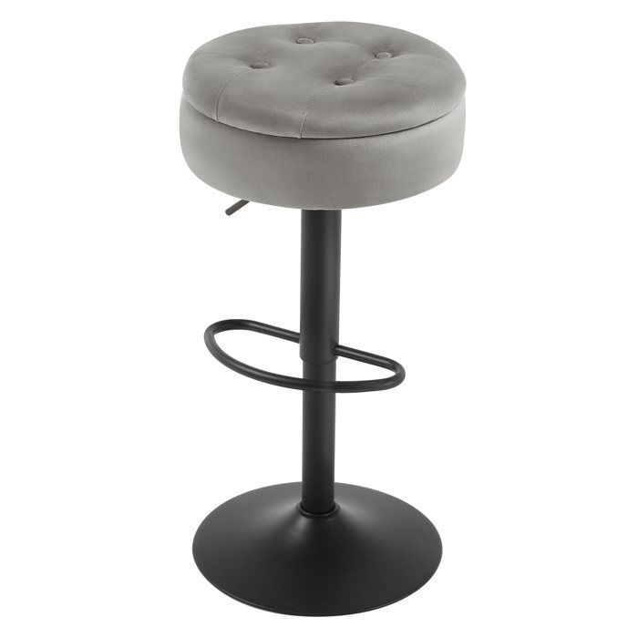 WOLTU Lot De 4 Tabourets De Bar Avec Repose-pieds, Tabourets Bar-bistro