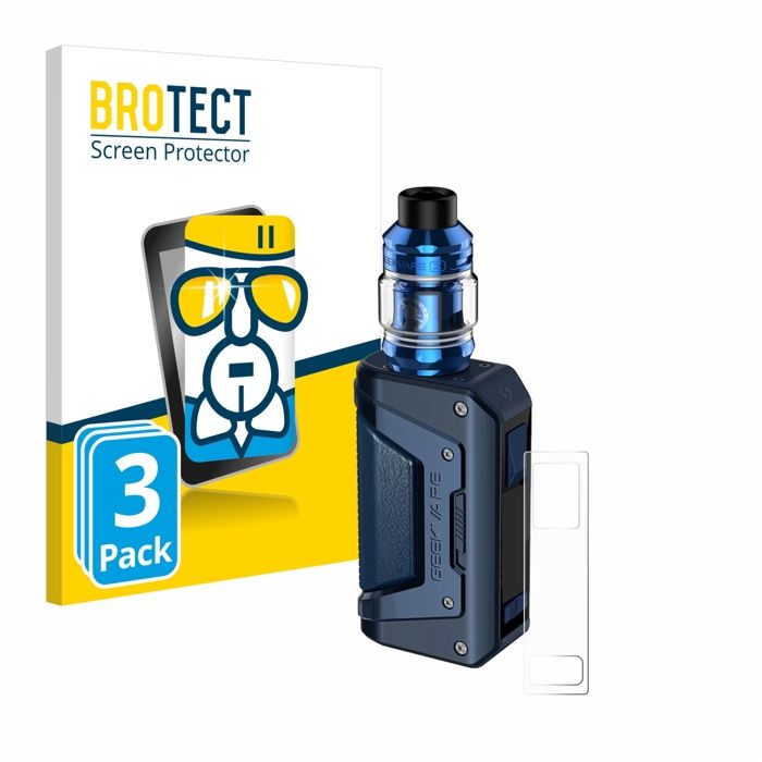 Film Protecteur Verre 9H BROTECT pour GeekVape Aegis Legend 2 L200 3 Pièces  [Anti-Rayures, Transparent]