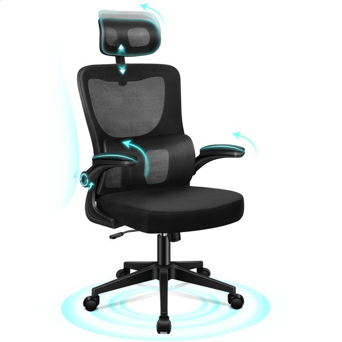 ALFORDSON Mesh Office Chair Gaming Executive Computer Tilt Fabric Seat Work