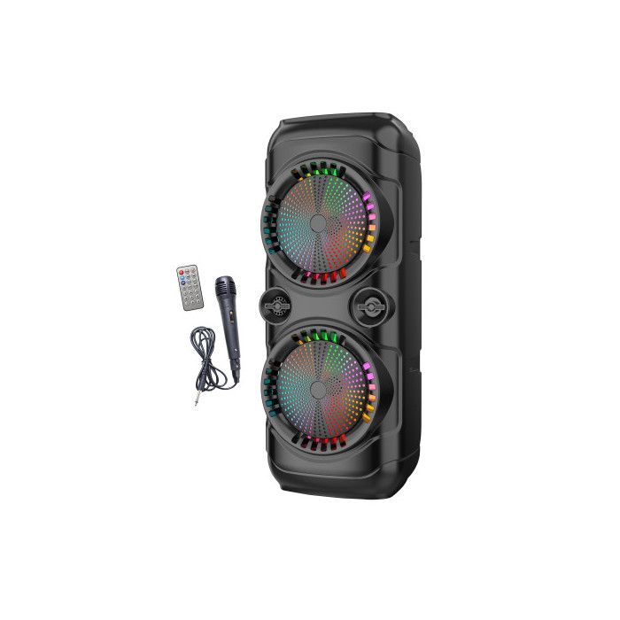 Enceinte lumineuse Bluetooth KARAOKE MAXISOUND Neuf - vue 4