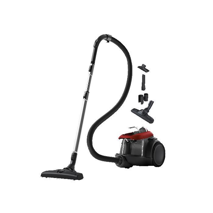 Electrolux Clean 600 EL61C2CR Aspirateur traineau sans sac chilli - vue 2