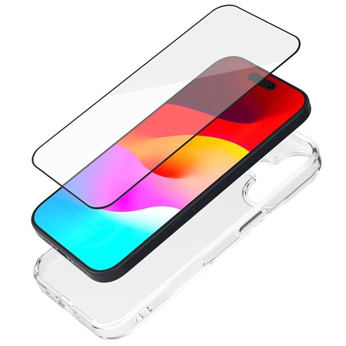 BigBen Connected Pack Coque + Verre Trempé pour iPhone 17 Souple et Antichoc