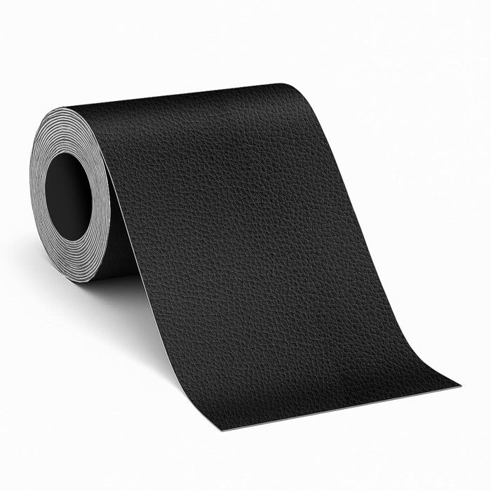 Self-adhesive repair patch for synthetic leather 10 x 200 cm self-adhesive leather repair kit for car seats sofas boat seats