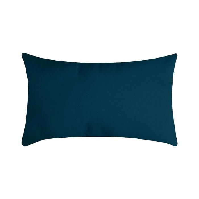 Coussin décoratif - Stof - 30x50 cm - Polyester - Couleur Canard - Modèle Nelson - Confortable - Agréable au toucher Coussin décoratif - Stof - 30x50 cm - Polyester - Couleur Canard - Modèle Nelson - Confortable - Agréable au toucher