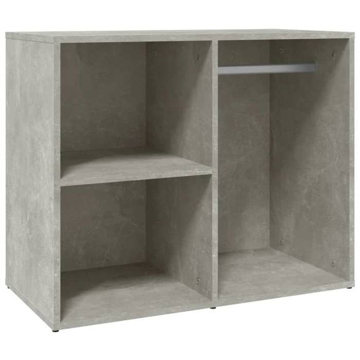 Armoire de dressing(1 pcs) Robuste - Pour chambre - Buffet haut - Gris béton 80x40x65cm - bois d ingénierie Sh2138229