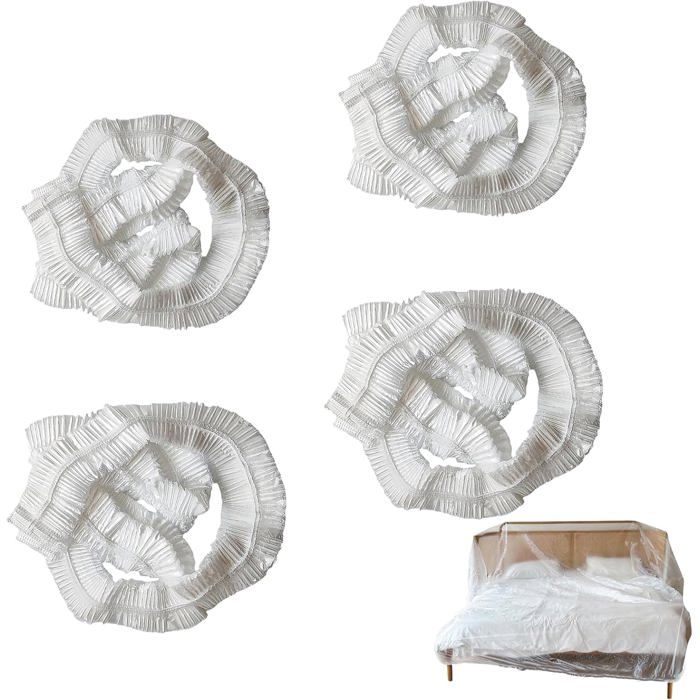 Housse de Canapé en Plastique Housse de Protection pour Canapé Couverture de Meubles Housse De Meubles pour Meubles Climatisation