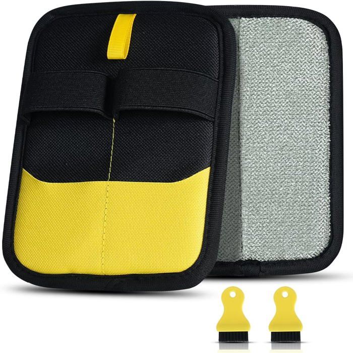2 Gants Anti-Poils – Double Face Lavables Canapé/Vêtements