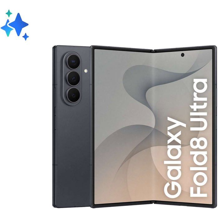 Smartphone pliable graphite - SAMSUNG - Galaxy Fold 8 Ultra - 256 Go - 12 Go RAM - Écran Dynamic AMOLED 2X 8