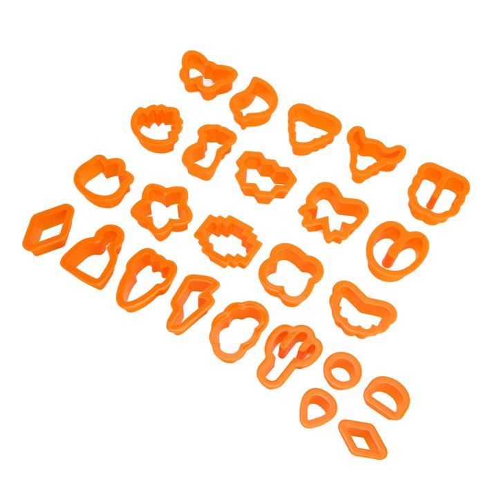 Kit De Fabrication De Boucles D'oreilles En Pâte Polymère - 18 Emporte-pièces + Accessoires - Pour Création De Bijoux