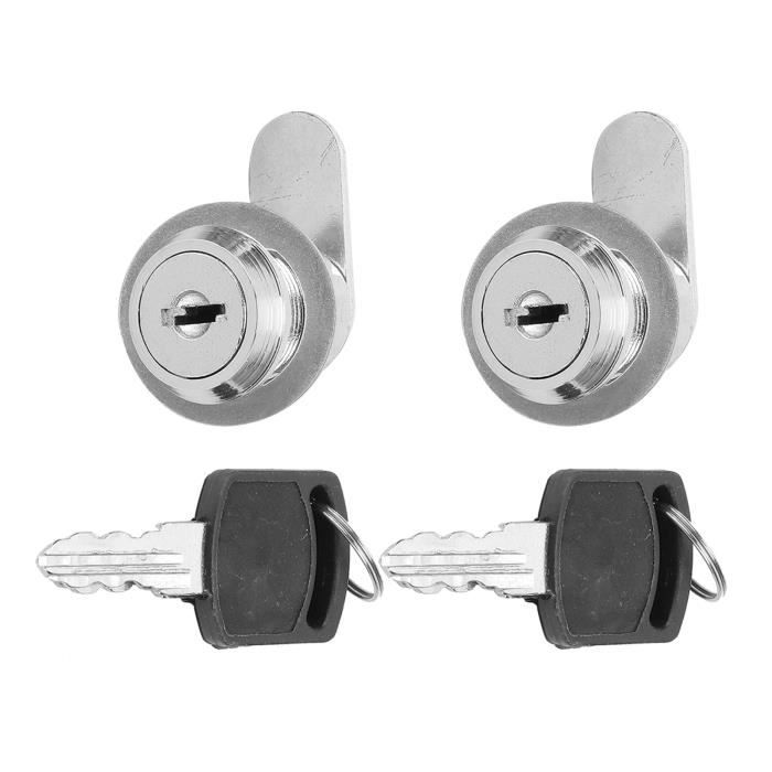 Serrure à Came Pour Boîte à Outils – 5/8 Pouces, Avec 2 Clés, SODIAL