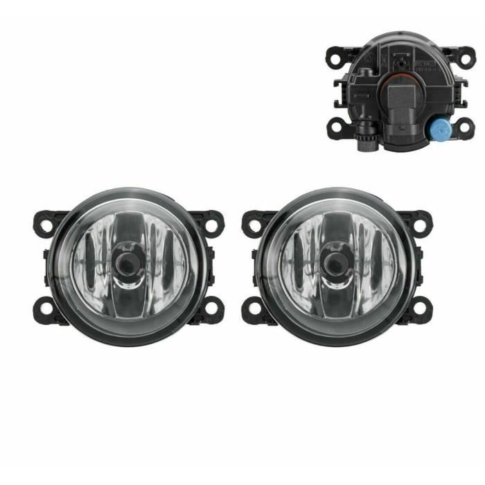 2pcs Feux Projecteur Antibrouillard Dacia Duster Logan Sandero Solenza + H11