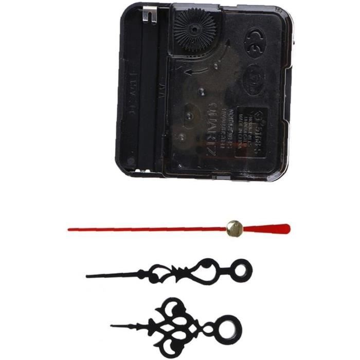 Mécanisme D'horloge à Quartz Couple élevé - Pour Grandes Horloges Murales, Tige 17 Mm, Aiguilles Incluses