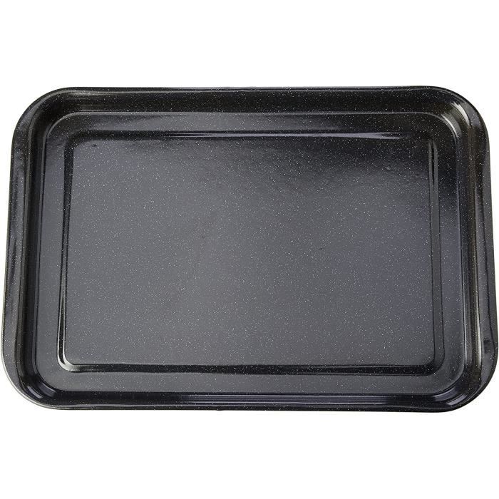 Plaque à Rôtir Romano Russell Hobbs 36 Cm – Acier Émaillé Vitrifié Noir – Four Jusqu’à 230°C