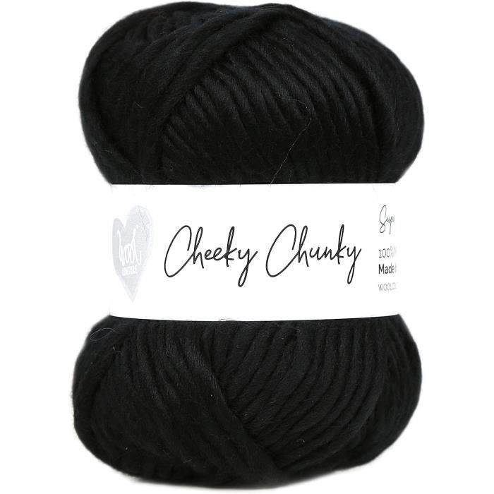 Laine Mérinos 100% Woolly Yarn - Pelote 50g/150m Irrétrécissable, Pour Tricot Et Crochet | Doux Et Lavable