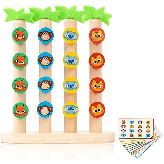 3 en 1 Jouets en Bois Formes À Trier Empiler Jeu de Tri Couleurs Jouet  Montessori de Éducatif pour Enfant 2 3 4 + Ans - Cdiscount Jeux - Jouets