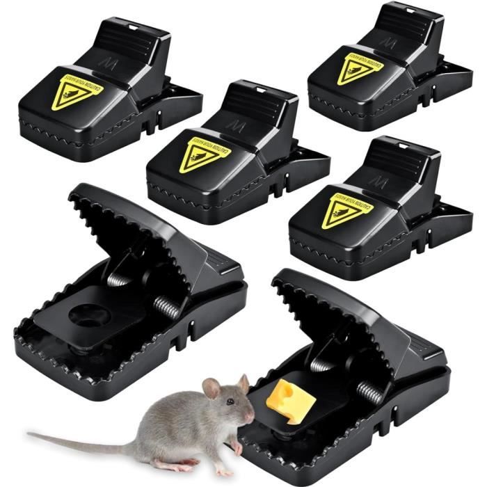 10 Clips De Piege A Souris, Tapetteà Souris Hygiénique Efficace Tapette