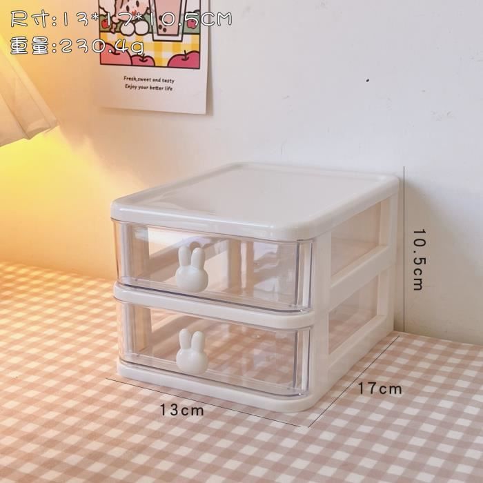 Kawaii Papeterie Tiroir Boîtes De Rangement Bureau étudiant Ins