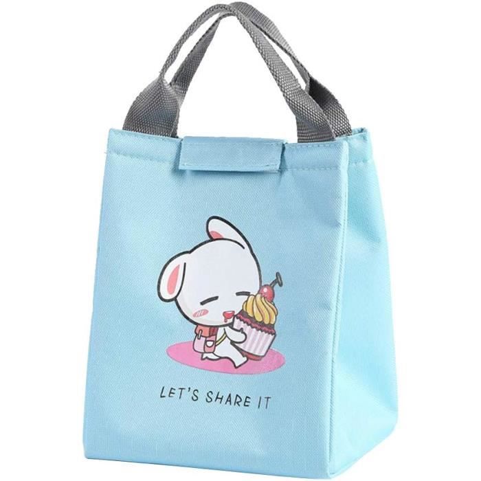 Mini Sac Isotherme Repas Cinnamoroll - Étanche, Réutilisable, Pour Pique-nique, école, Bureau