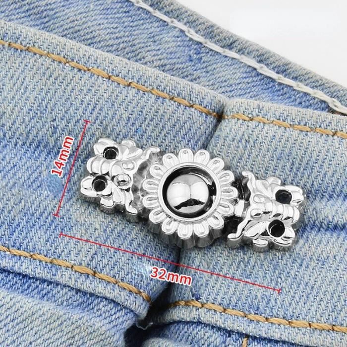 Lot De 24 Pantalons De Resserrer Les Clips Pince Pour Pantalon Trop