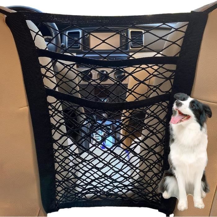 Filet De Protection Pour Chien En Voiture - Barrière Réglable - Universel SUV, Berline - DELITLS