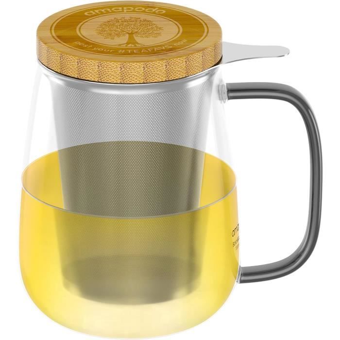 La Rochère - Ouessant Verre à Thé Avec Filtre Et Couvercle 36 Cl - Les