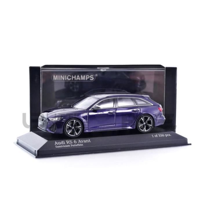 アウディ 特注 ミニチャンプス 1/43 RS6 アバント 2012 Voiture Miniature de Collection - MINICHAMPS 1/43 - AUDI RS6 Avant