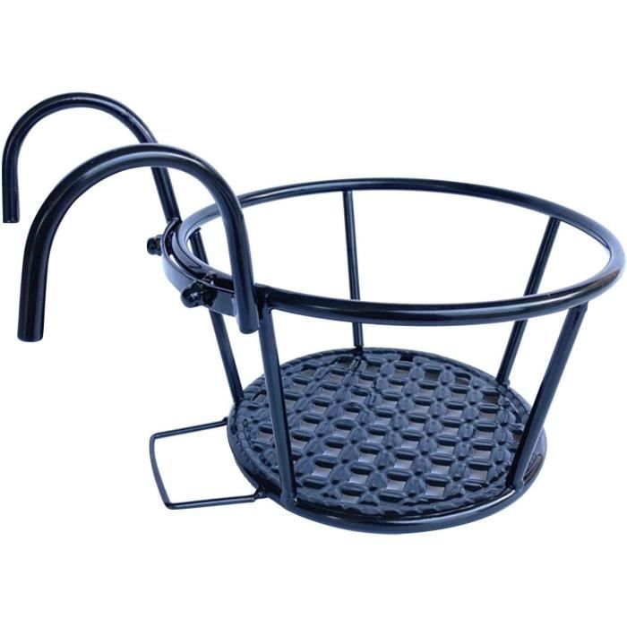 ORIMERC Pot De Fleurs à Suspendre Au Mur De 25 Cm Pour Balustrade