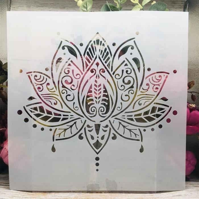 Pochoir Guirlande De Roses Format A4 - Réutilisable, Pour Peinture Sur Bois, Toile, Meubles, Papier Et Cartes